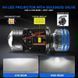 Купити LED лампи автомобільні H4 Mini 140W 16000LM 6000K 4570+4570 Module 9-30V (Лінзовані D37 мм З Оманкою Canbus) F90 95029 LED Лампи PRO Лінзовані - 2 фото из 8