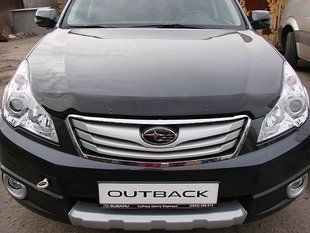 Купить Дефлектор капота мухобойка Subaru Outback / Legacy 2010-2015 (E231EAJ000) 7079 Дефлекторы капота Subaru