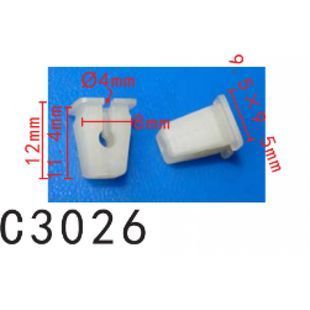 Купити Кліпса під саморіз Ford, Chevrolet 90230846 2240802 94515248 Bmw 63121374075 (C3026) 73941 Фіксатор під саморіз