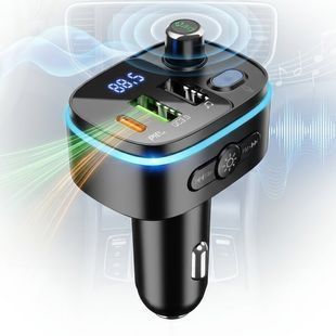 Купити Автомобільний FM модулятор (трансмітер) Hoco E62 2хUSB + Type-C FM 2/24V 101141 FM Трансмітери (Модулятори)