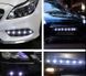 Купити LED Денні ходові вогні ДХО очі на скотчі D20 мм 1.5W 12V Білі 2 шт 8382 Денні Ходові Вогні (ДХО) - 3 фото из 3