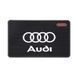 Купить Антискользящий коврик торпеды с логотипом Audi 4565 Антискользящие коврики на торпеду - 1 фото из 8