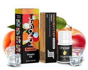 Купить Жидкость Chaser Самозамес Balance Lux Vitamin Ice (limited) Глицерин 12мл Премикс 15мл Бустер 3мл 79427 Жидкости от CH