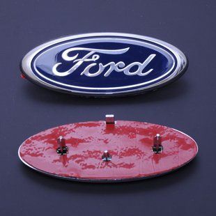 Купити Емблема для Ford 148 x 60 мм Focus у зборі скотч 3M / напрямні 148 x 60 мм / Польща 21348 Емблеми на іномарки