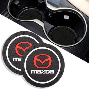 Купити Антискользящий коврик В Подстаканник Mazda ⌀7 см 2 шт 63001 Антиковзні килимки на торпеду