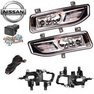 Купити Протитуманні фари для Nissan Qashqai 2017- H8-12V35W з проводкою Комплект (Left - 26155-8995A Right - 26150-8995A) (NS-860-W) 81263 Протитуманні фари модельні Іномарка