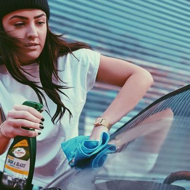 Купить Универсальный очиститель стекла и пластика салона Turtle Wax Dash & Glass Cleaner Quick & Easy 500 мл (52803) 60773 Очиститель салона - Кондиционеров