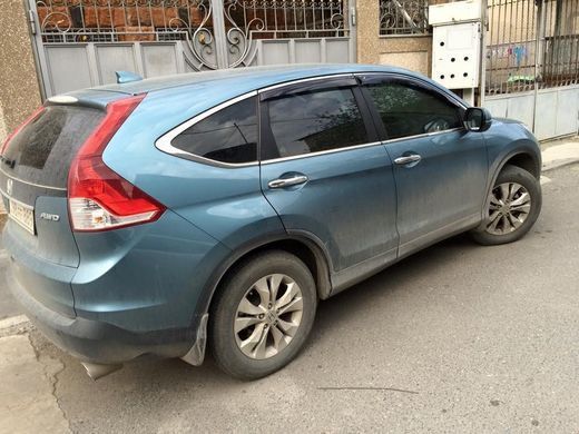 Купити Дефлектори вікон вітровики Honda CR-V IV 2012 4296 Дефлектори вікон Honda