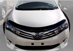 Купити Дефлектор капоту мухобійка Toyota Corolla 2013- 7081 Дефлектори капота Toyota