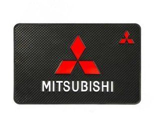 Купити Антиковзний килимок торпеди з логотипом Mitsubishi 40656 Антиковзні килимки на торпеду