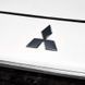 Купить Эмблема Mitsubishi 117х102 мм Черная Пластикна скотче (Завод) 89253 Эмблемы на иномарки - 3 фото из 3