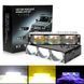 Купити LED Фара Світлодіодні 55W 70x22x55 мм 12-80V External SportLight L27 на одну лінзу W/Y Мультипідсвічування 2 шт 100270 Мигалки - Стробоскопи